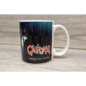 Cirque Du Soleil Quidam Ceramic Coffee Mug Cup Black Souvenir Circus